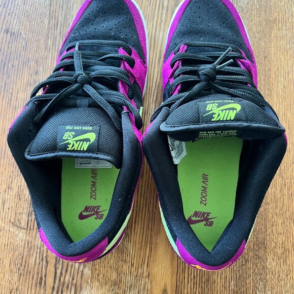 Nike SB Dunk Low Pro l. Red Plum Size 11 - No Box, great condition. - Picture 4 of 8